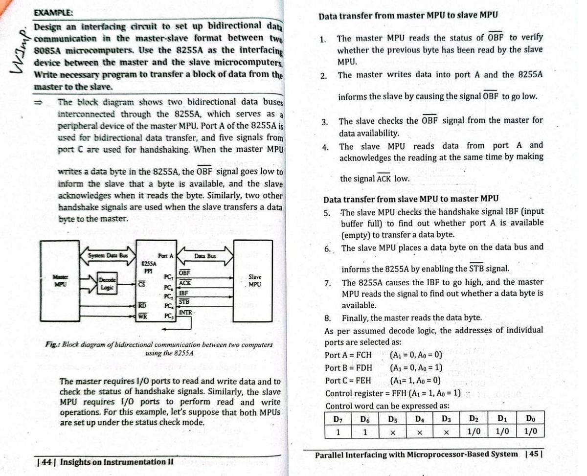 Instru Set1 - 8085A MPU Bidirectional Data Transfer Design - Studocu