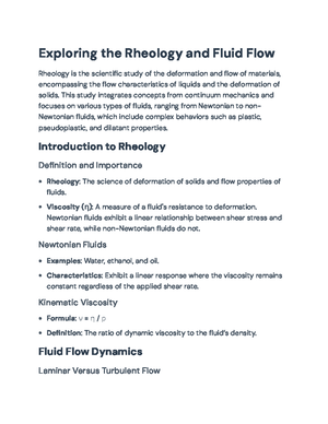 Rheology and Fluid Dynamics in Pharmaceutical Formulations Guide ...
