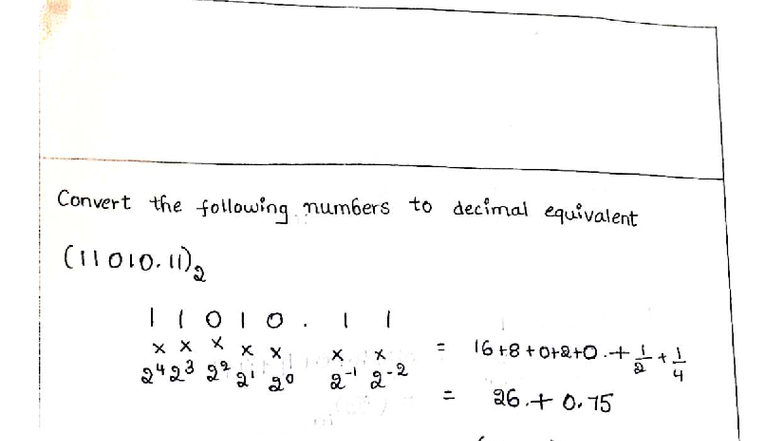 DLCO Assignment 1 - Number Conversion and Binary Operations - Studocu