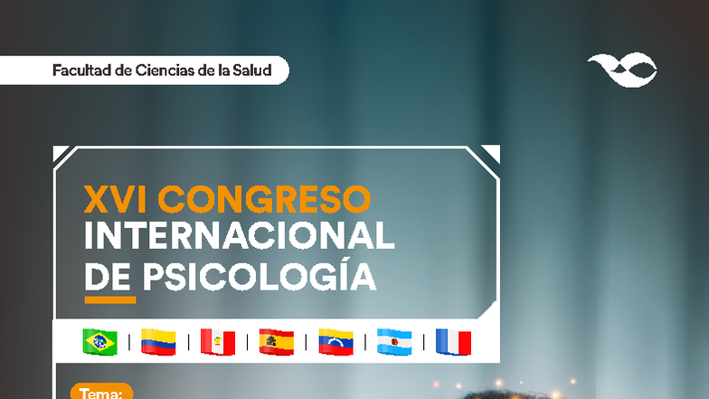 XVI Congreso Internacional de Psicología - Programa y Talleres - Studocu