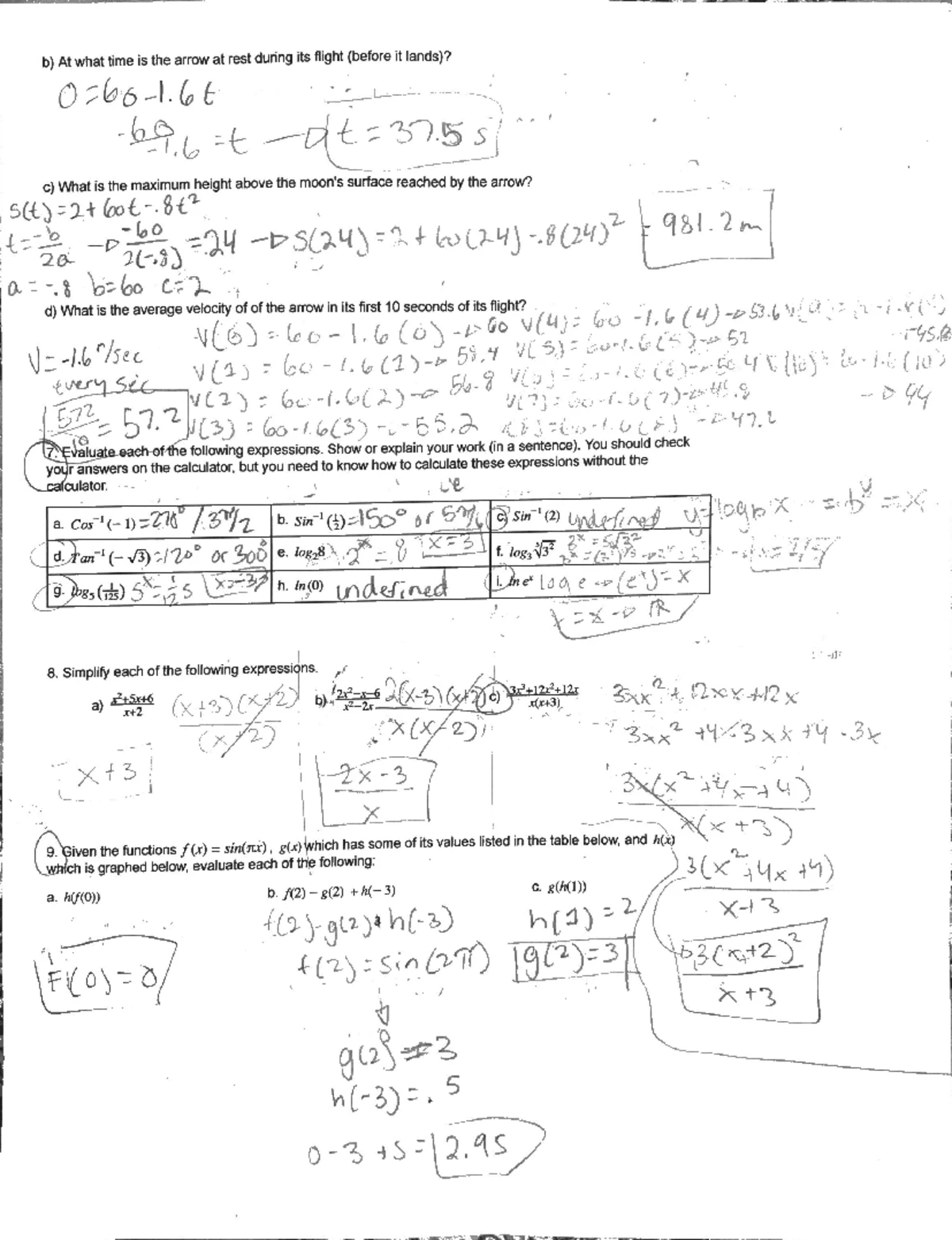 MATH 1301 Sp24 Final Exam Homework 1 Solutions and Guidelines - Studocu