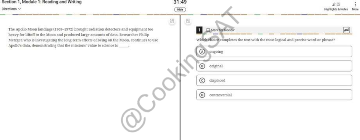 Module 1: Reading and Writing Practice Questions and Answers - Studocu