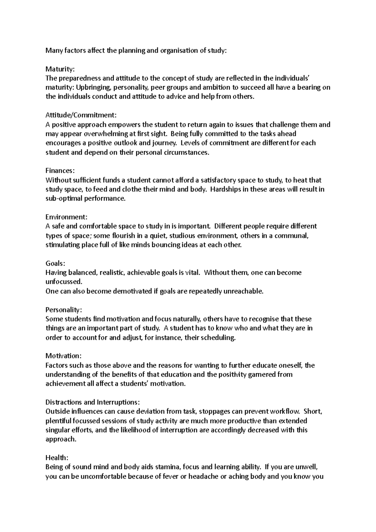 Effective Study Preparation Strategies for Success - Studocu