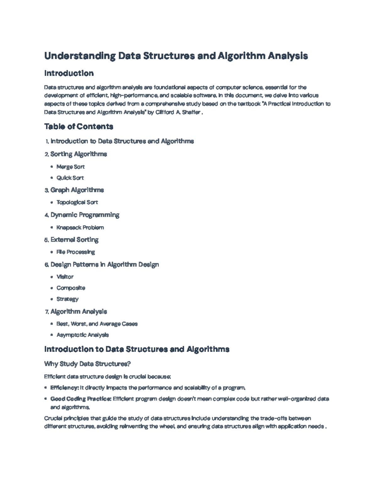 Data Structures and Algorithm Analysis: Concepts and Techniques ...