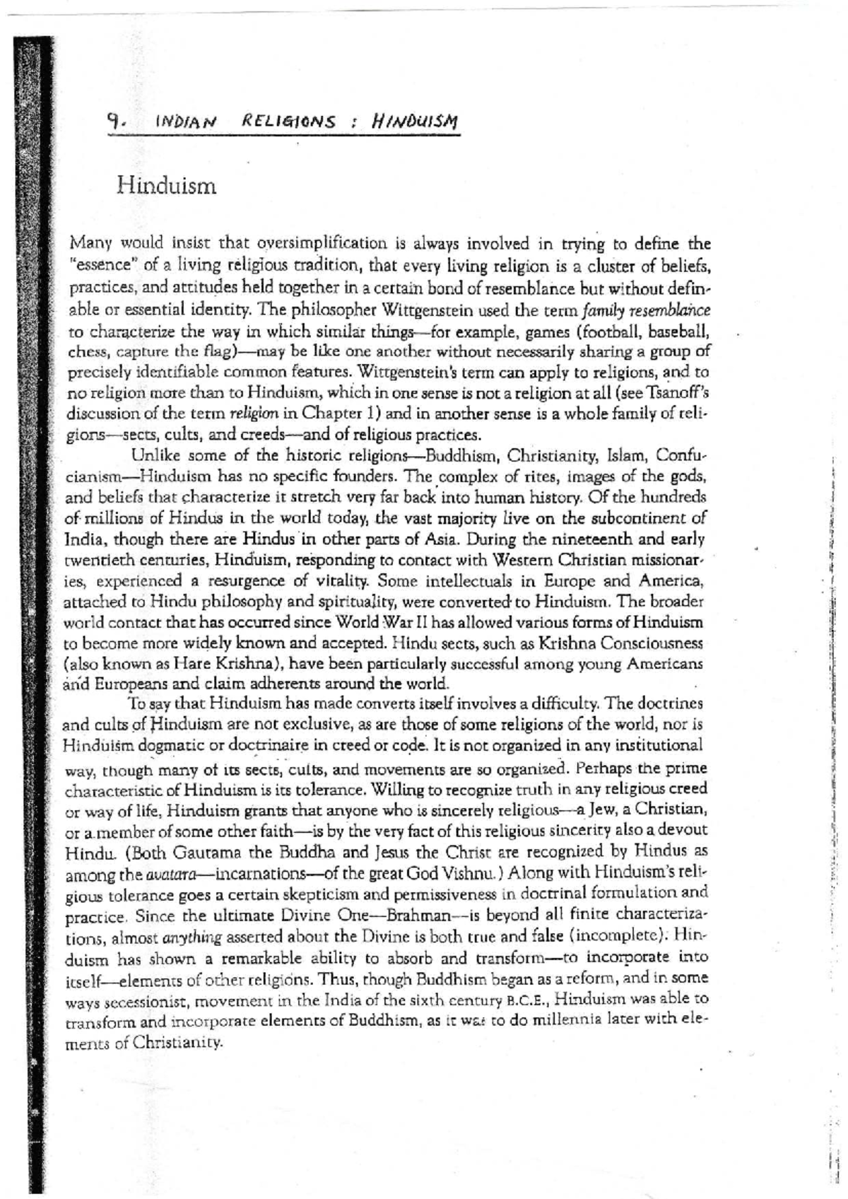 HIND 101: Hinduism and Buddhism Exam Study Guide - Studocu