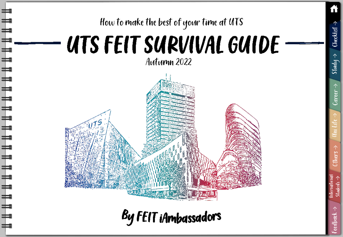 FEIT iAmbassadors UTS Survival Guide for International Students - Studocu