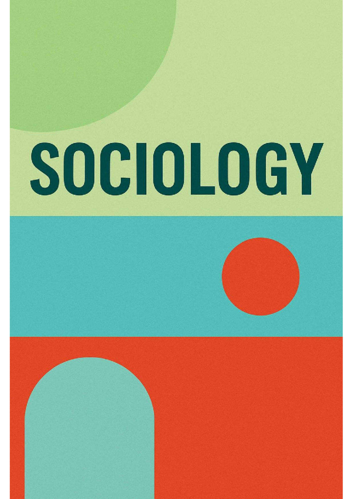 SOCI 101: Introduction to Sociology - Key Concepts and Theories - Studocu