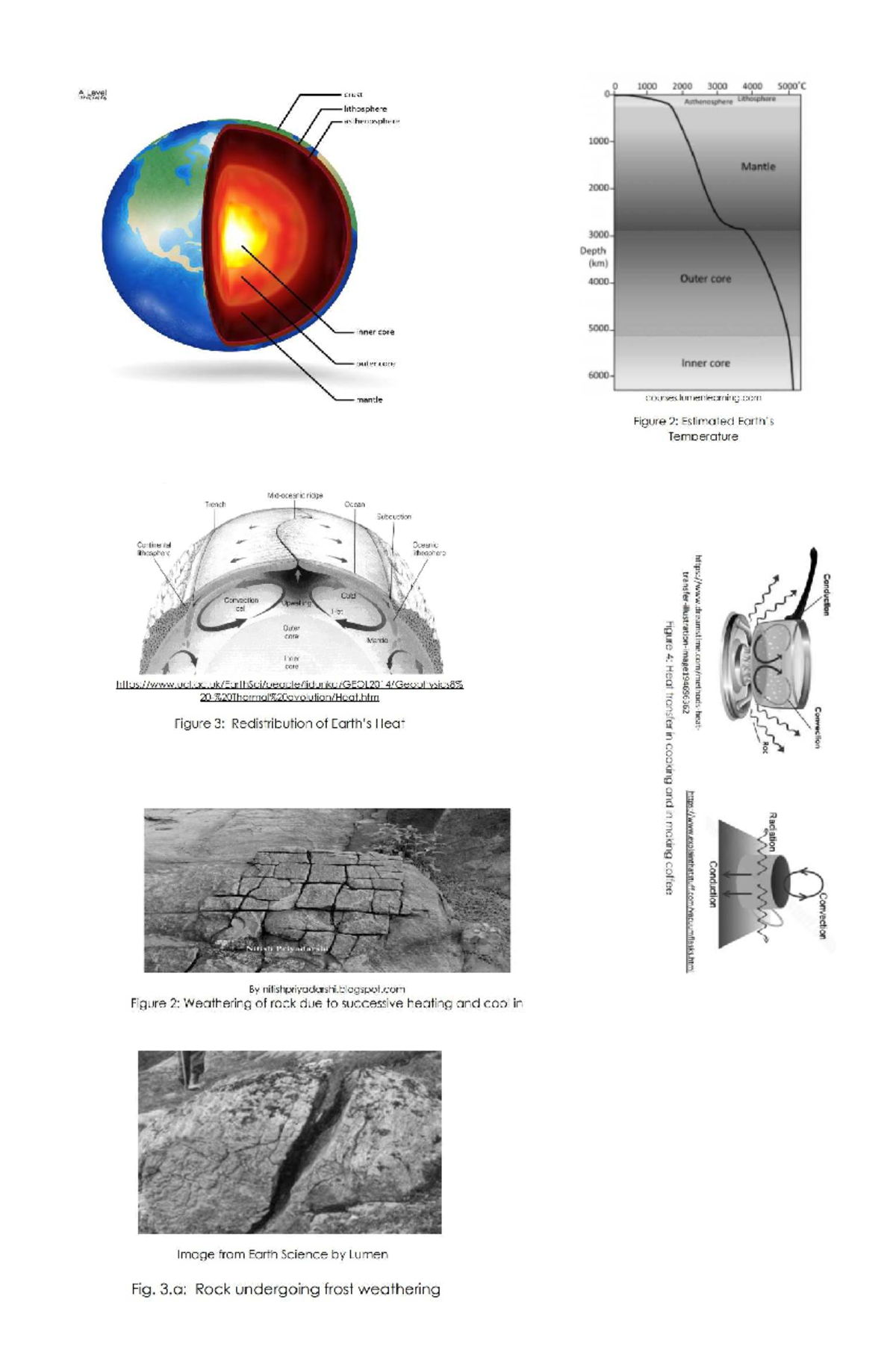 A Level Geography: Earth Science Key Concepts and Processes - Studocu