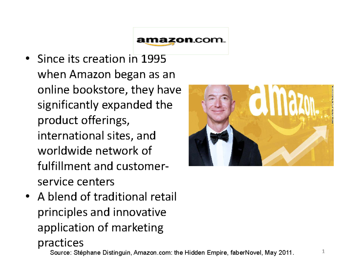 Evolution of Amazon's Business Model: Strategies & Innovations - Studocu