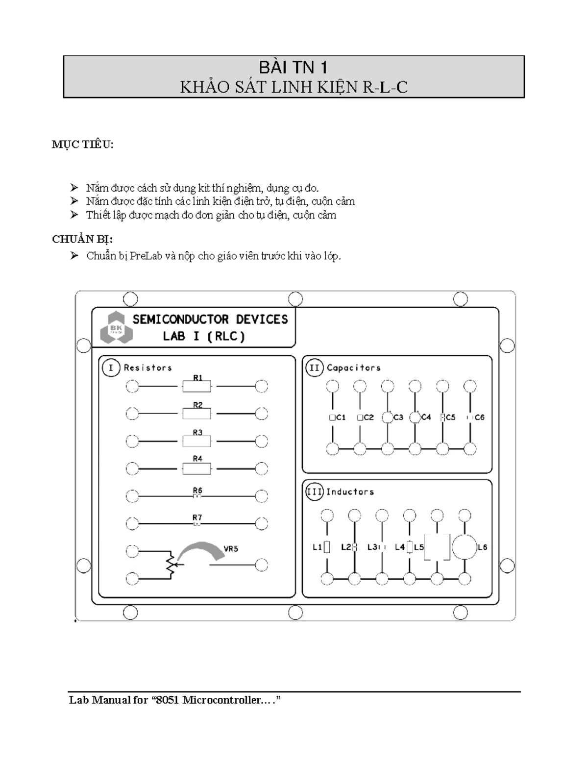 1 VLBD 2022 LAB3 - Ứng Dụng Của Diode Trong Thí Nghiệm Sinh Viên - Studocu