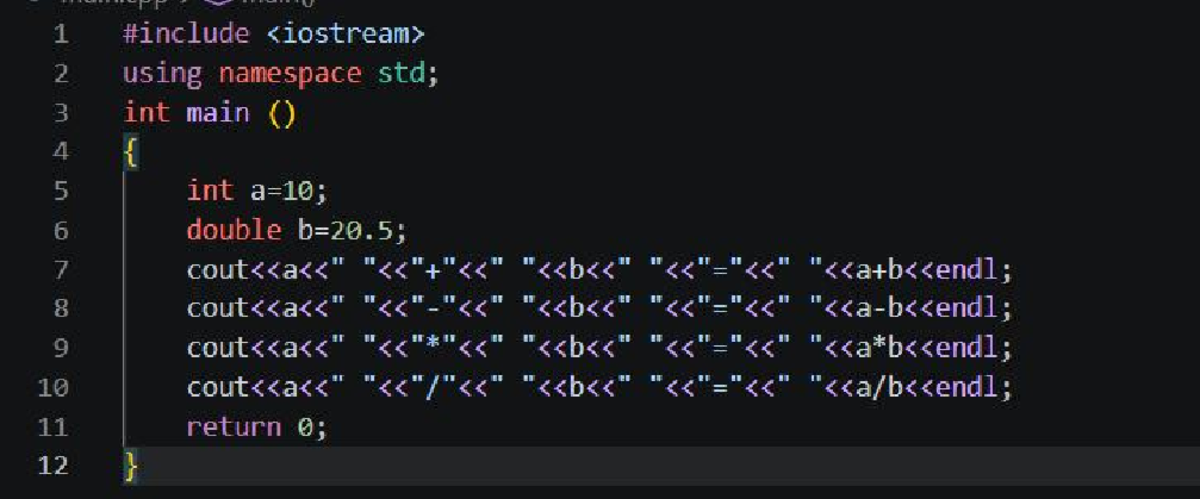 Assignment - wdwwwfqfqwf - Giải Tích 1 - 1 2 using namespace 3 int main ...