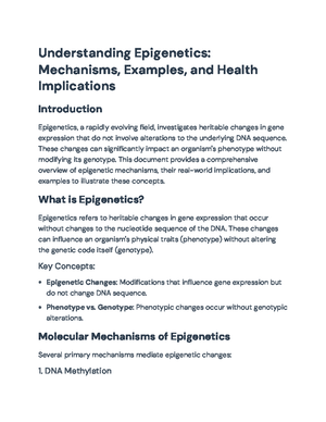 Genetics Overview: Complex Inheritance & Modern Testing Techniques - A ...