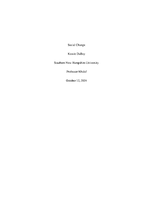 Teddy anderson 12124 - assignment - Teddy Anderson Southern New ...