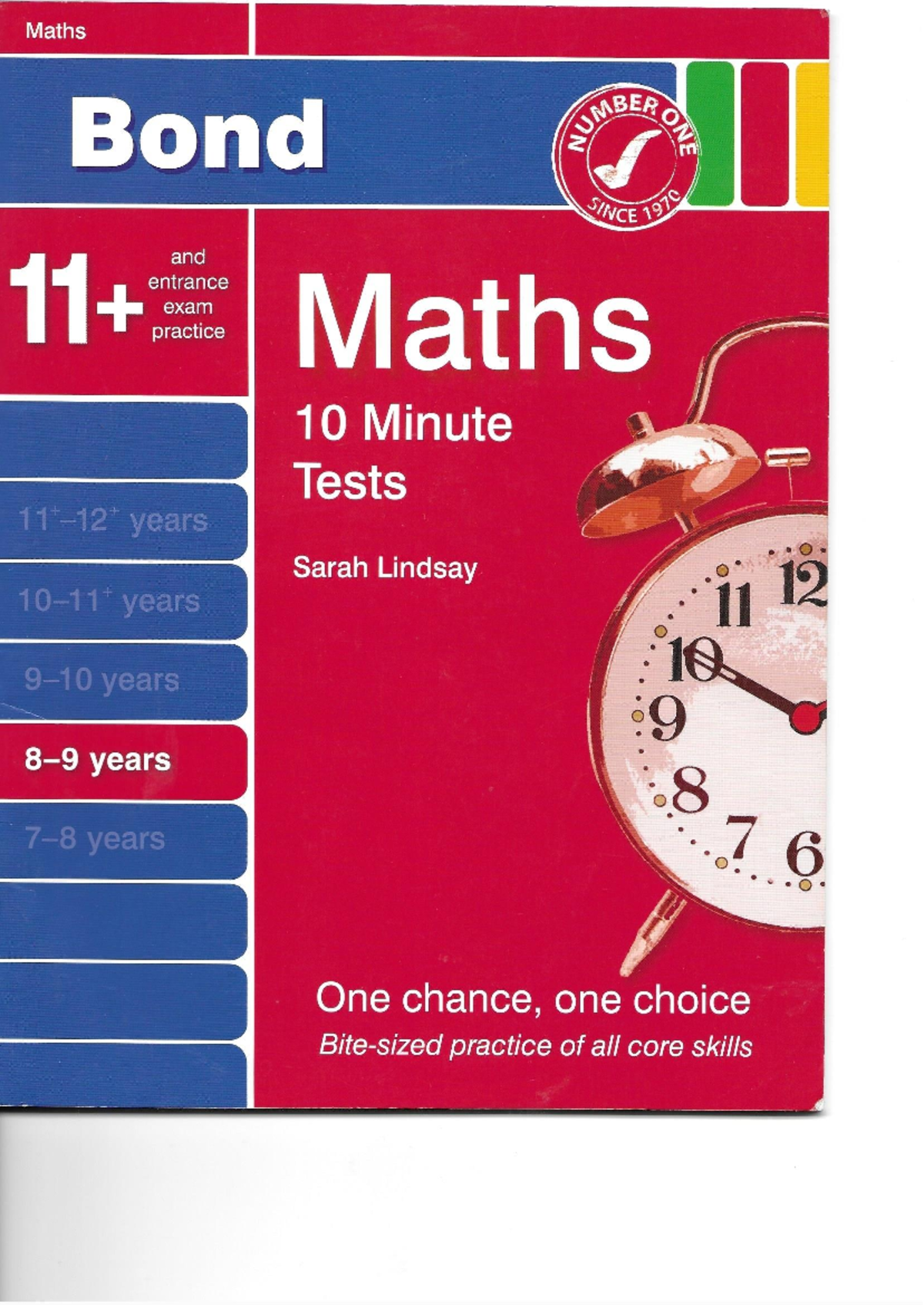 Bond Maths 10-Minute Tests for Ages 8-9 Years - Studocu