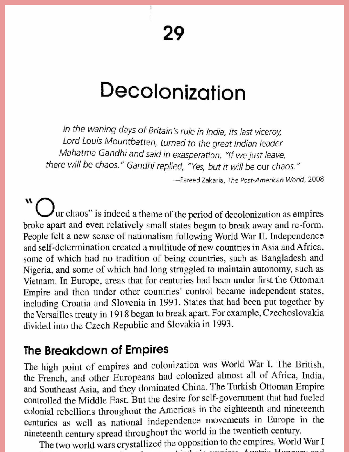 WHARP CHAPTER 29: Decolonization Analysis and Insights - 29 ...