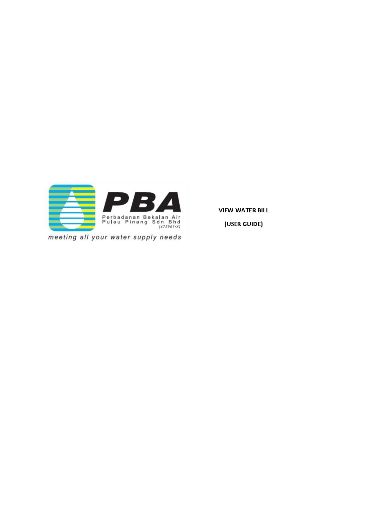 User Guide for PBAPP Online Payment System - Studocu