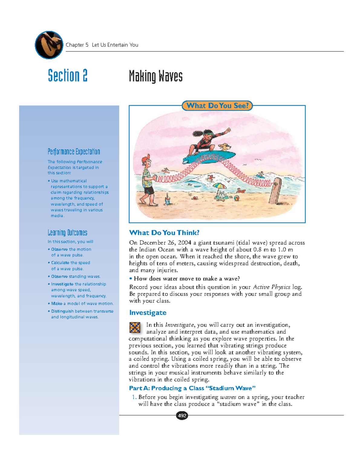 Active Physics: Understanding Wave Properties - AP_2016 3rd Ed Chapter ...