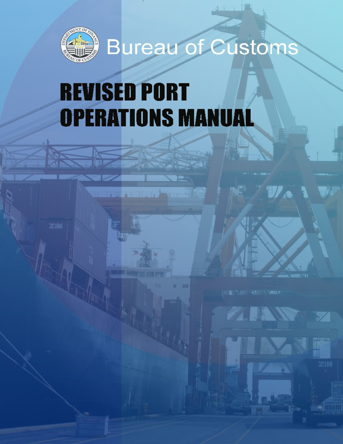 Revised Customs Port Operations Manual - Supplementary Material - Studocu