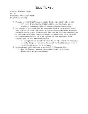 Final Exam MMW 101 Module 11: Collection of Data Insights - Studocu