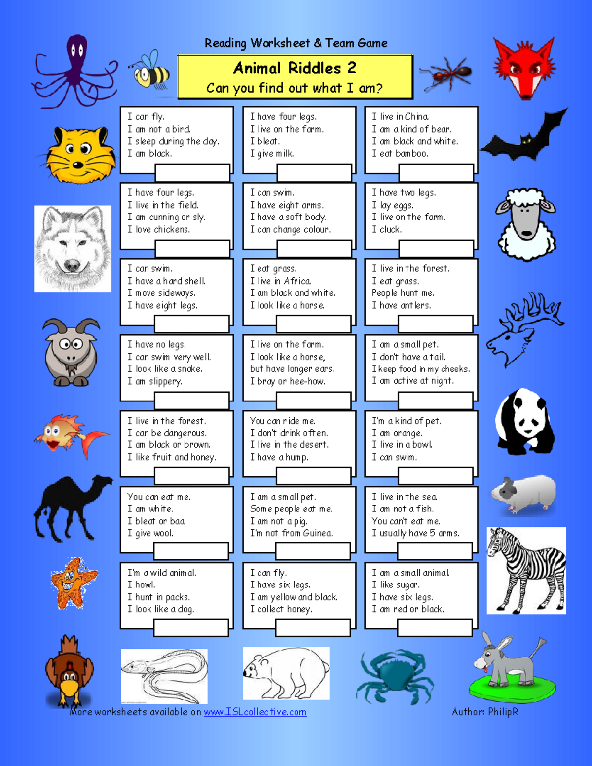Animal Riddles 2: Medium Fun Activities & Games 715 - Studeersnel