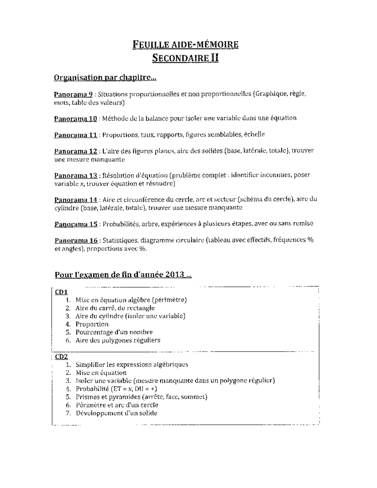 Notes de cours - Chapitre 3 (2023-2024) - Corrigé détaillé des ...