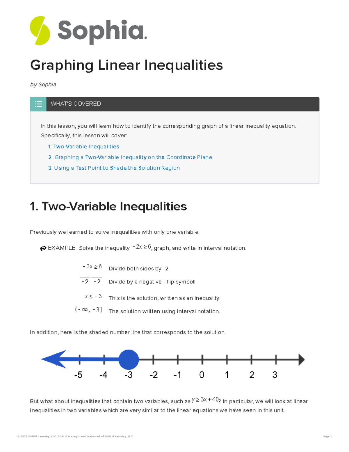 Graphing Linear Inequalities: A Comprehensive Lesson (MATH 4) - Studocu