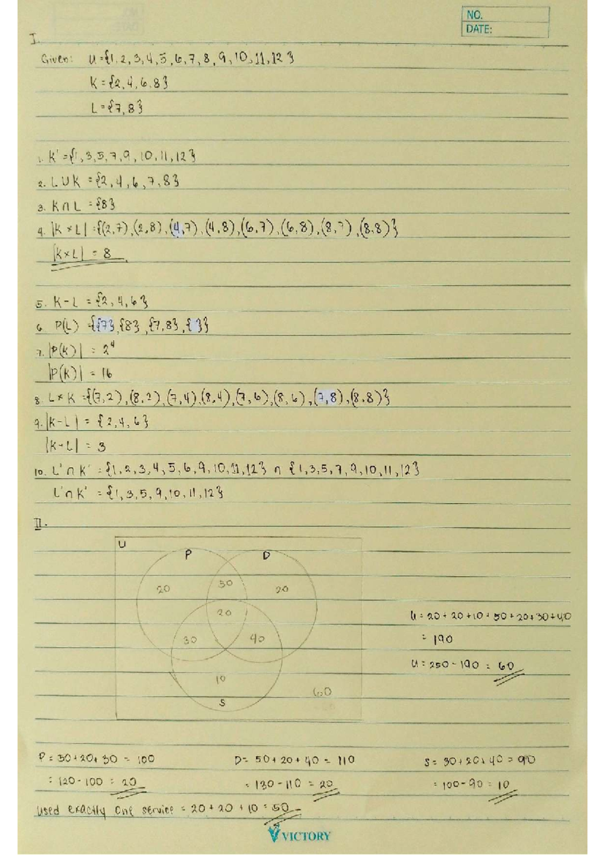 Document 27 - Answers for Course Code NO. DATE: I - Studocu