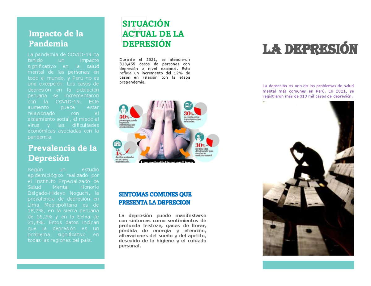 Impacto de la Pandemia en la Salud Mental en Perú: Depresión 2021 - Studocu