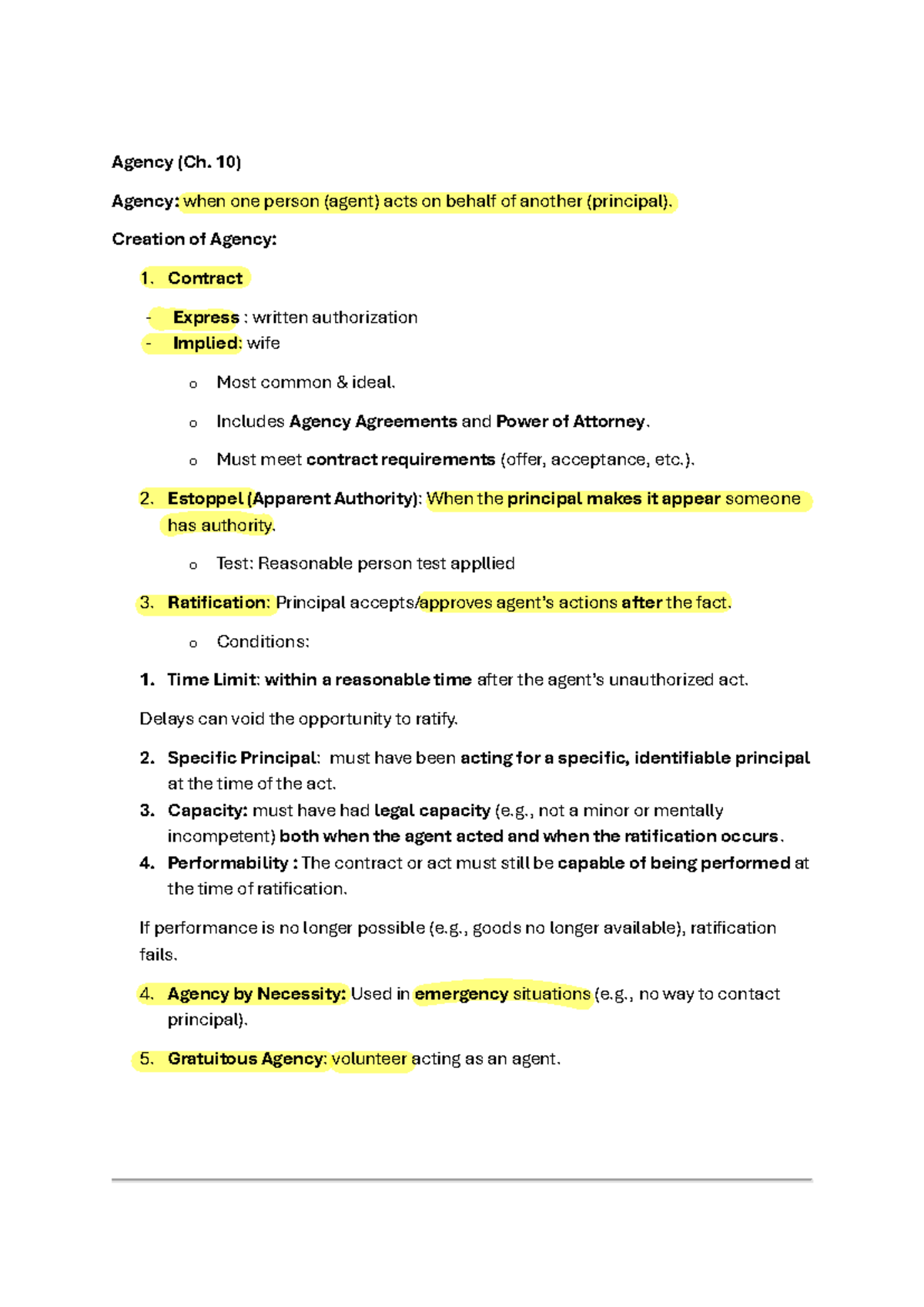Business Law Final Exam Notes (BUS 101) - Studocu