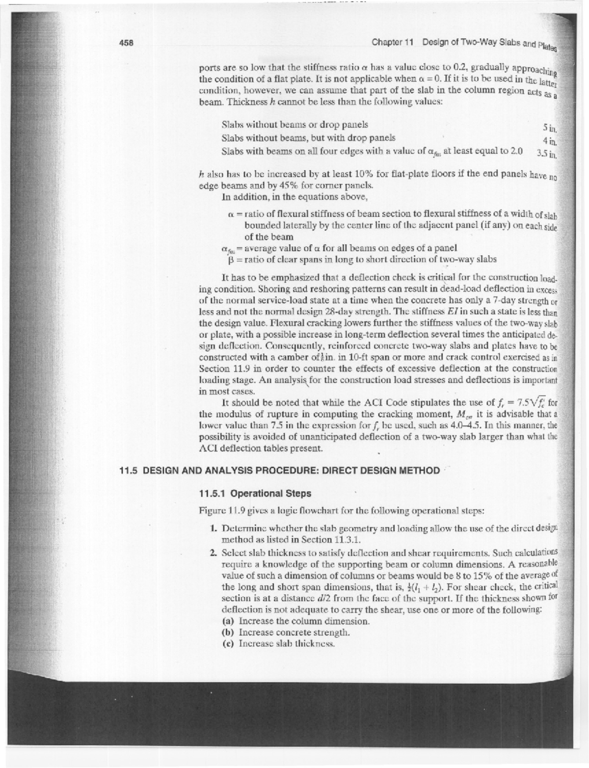 330031823 Two Way Slab Design Example and Analysis - Studocu