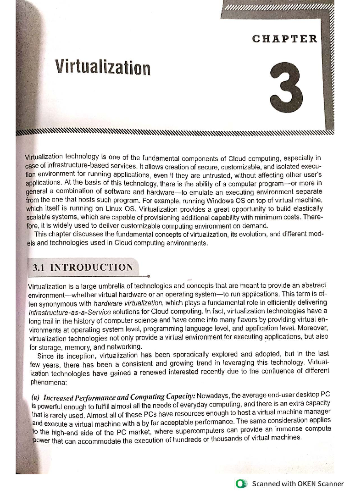 CHAPTER 3: Virtualization in Cloud Computing - Concepts and Techniques ...