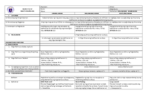 Grade 11 HOPE 2 Q3 LAS 2 jkjyr - GRADE 11- HEALTH OPTIMIZING PHYSICAL ...