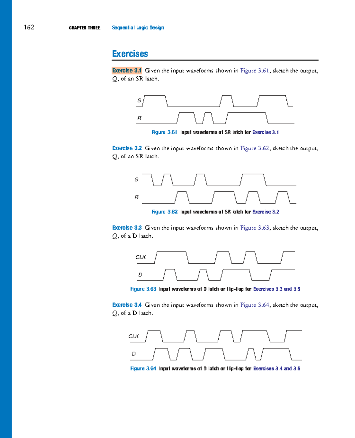 162 CHAPTER 3 Sequential Logic Design Exercises and Solutions - Studocu