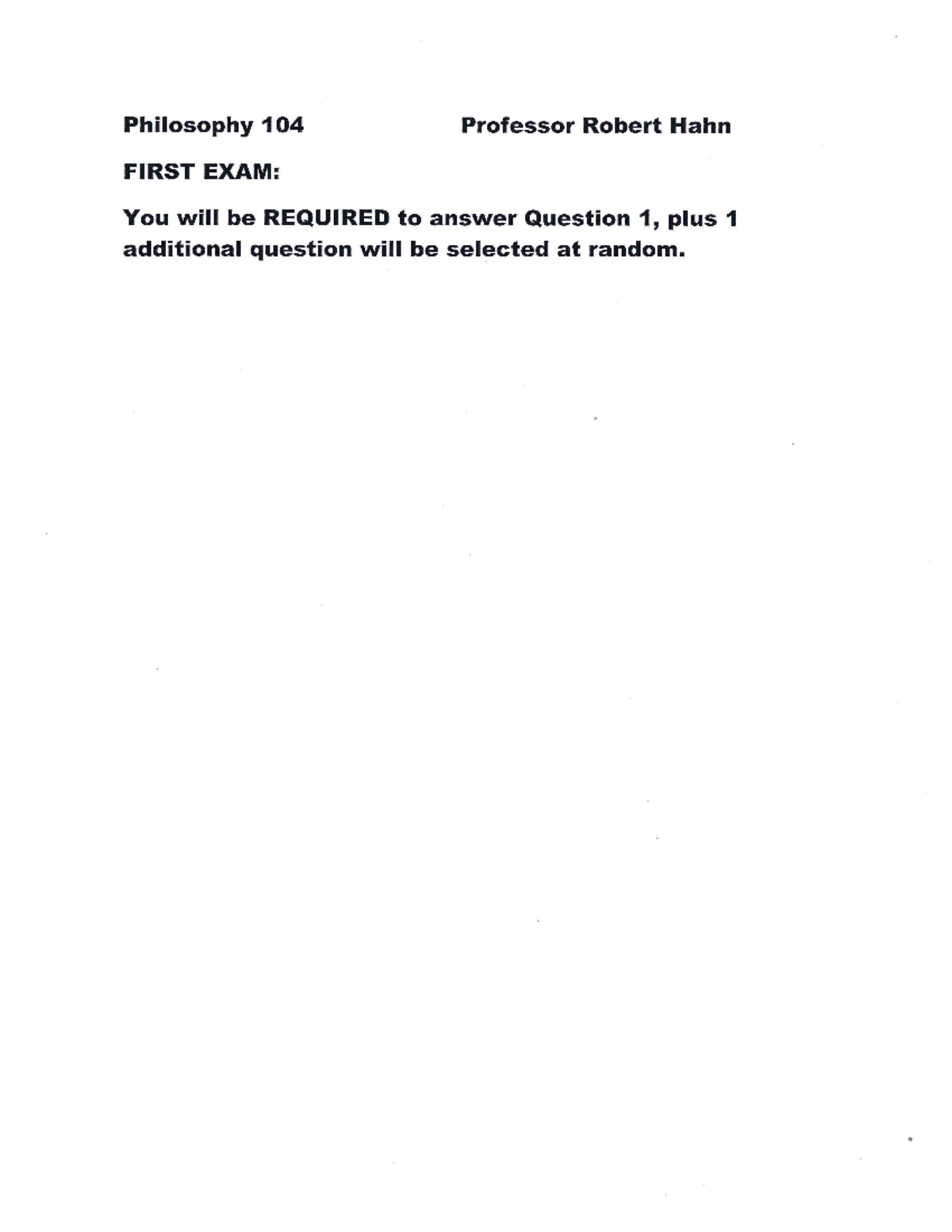 PHIL 104 Midterm Exam Study Guide - Ethics Concepts - Studocu
