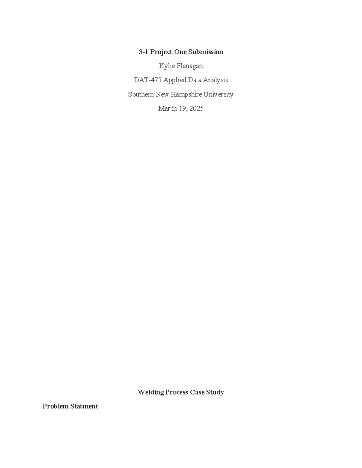 2-1 Journal: Situational Analysis Using PDCA Framework for Improvement ...