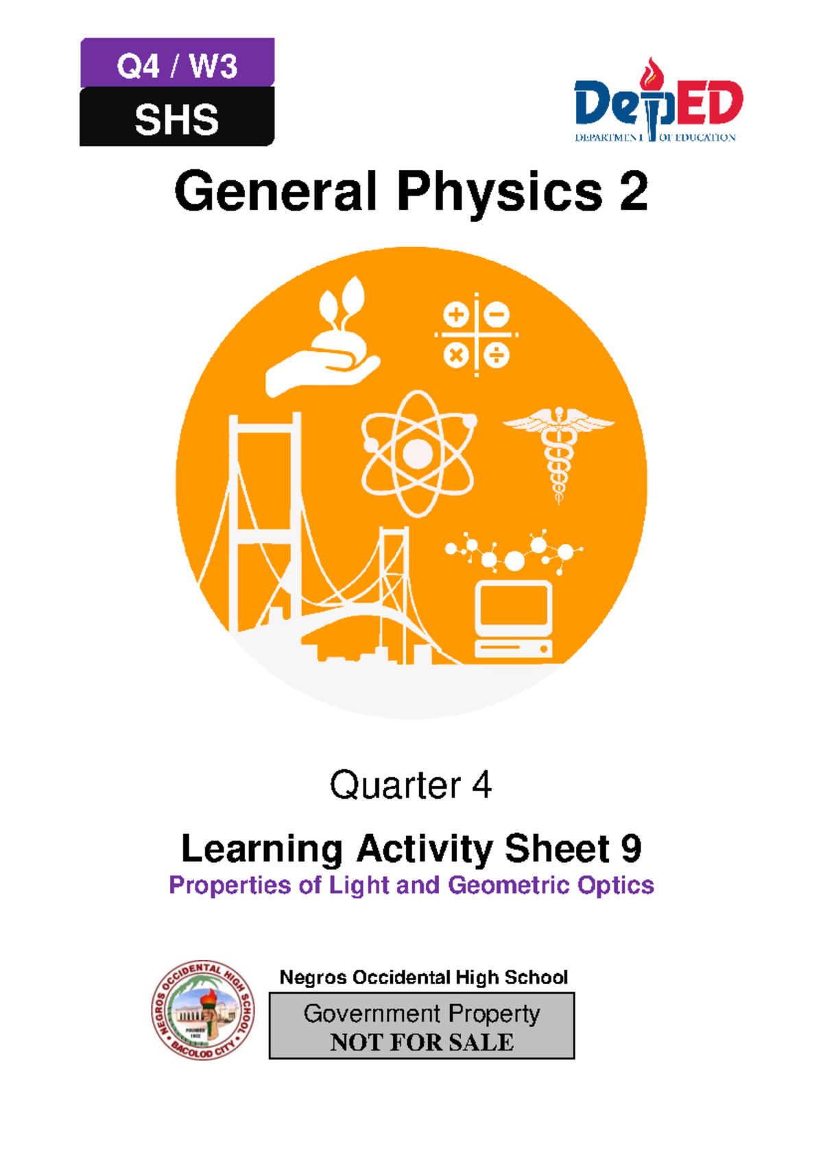 General Physics 2 - Quarter 4 Week 3 module - General Physics 2 Quarter ...