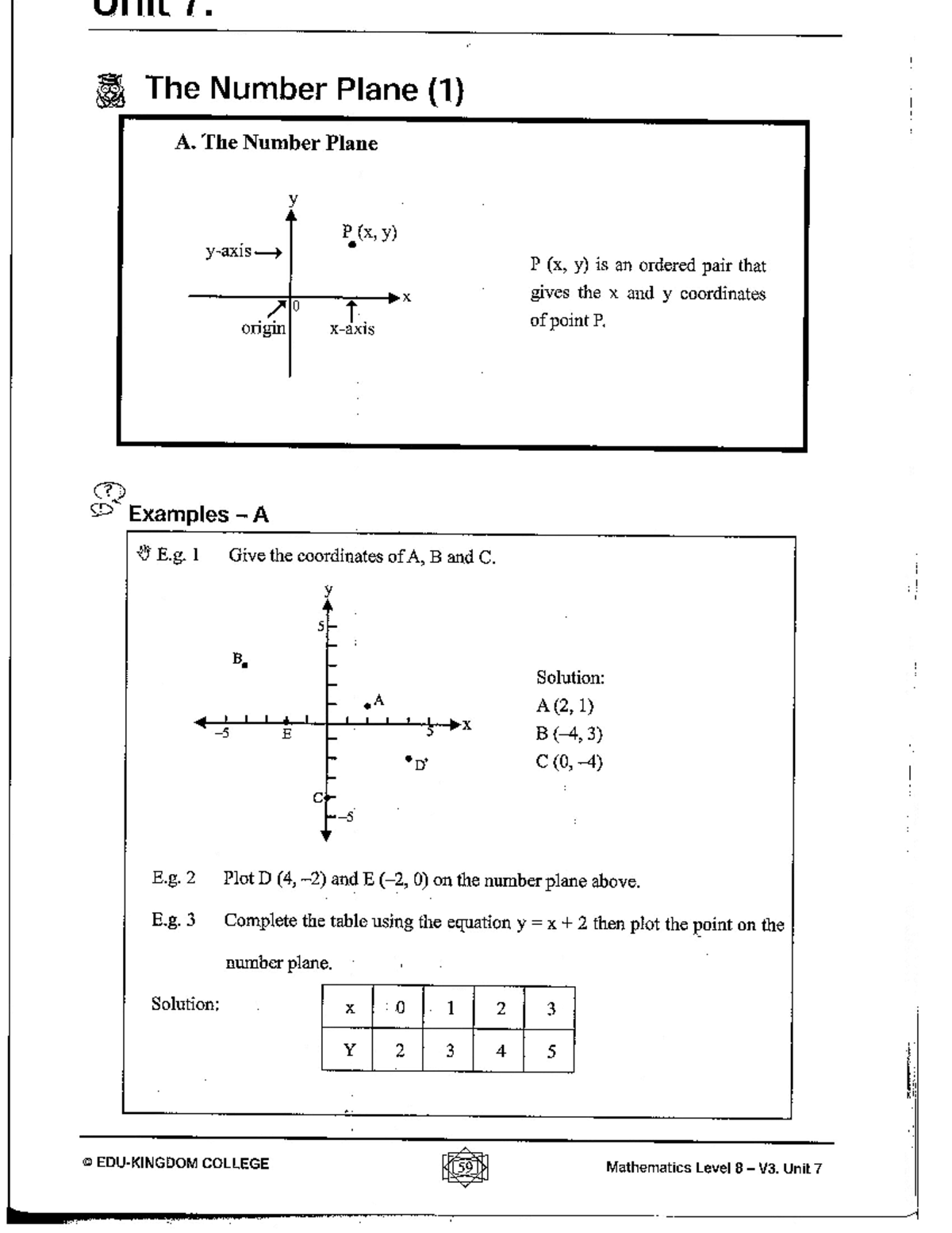 Math Classwork - Several Questions and Solutions - Studocu