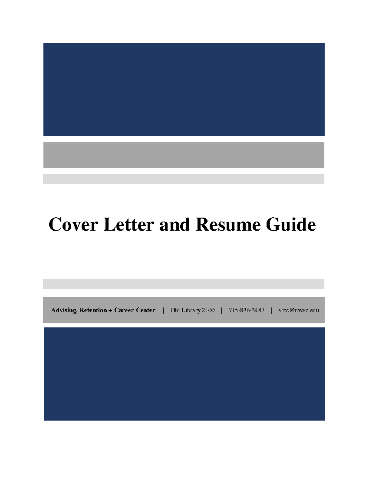 COVER LETTER & RESUME GUIDE: Tips for Job Applications - Studocu