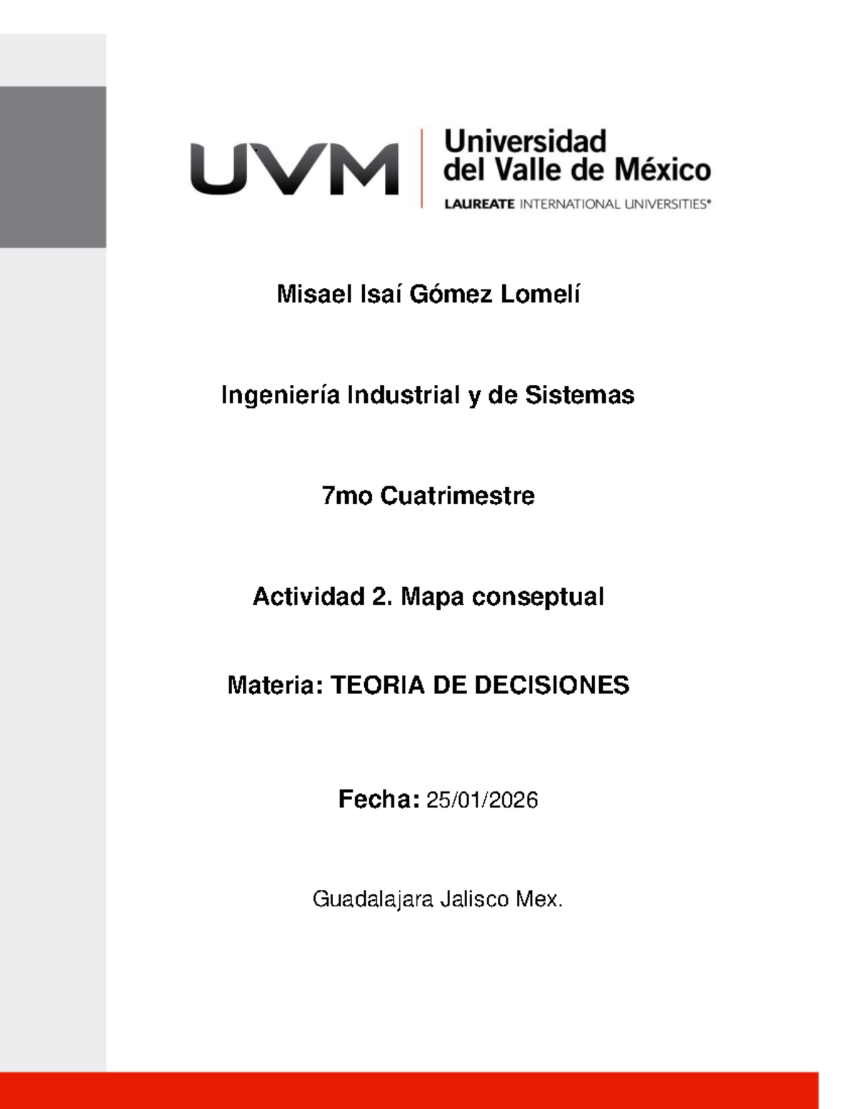 A2 MIGL - Mapa Conceptual sobre Teoría de Decisiones - Studocu