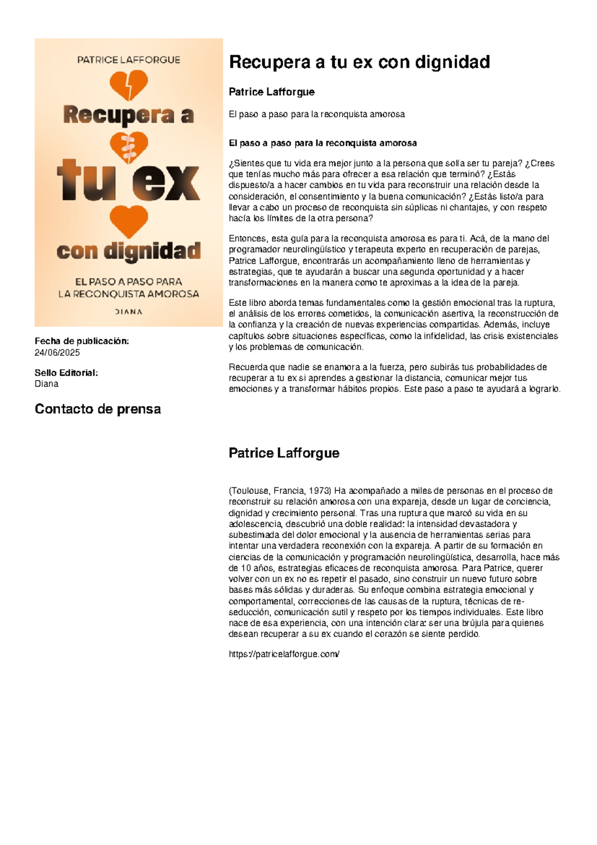 Guía de Reconquista Amorosa: Recupera a tu Ex con Dignidad - Studocu