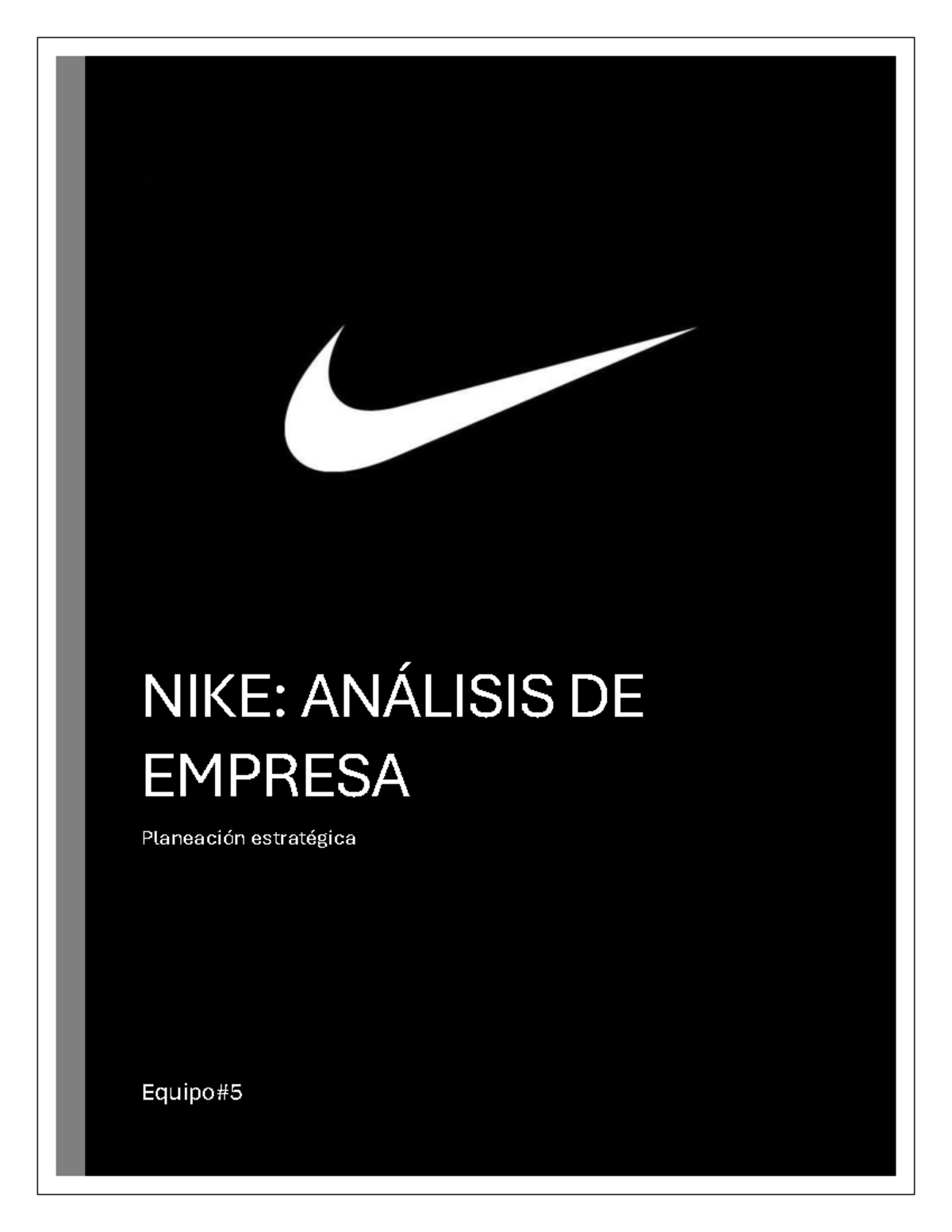 mision vision y estrategia de nike