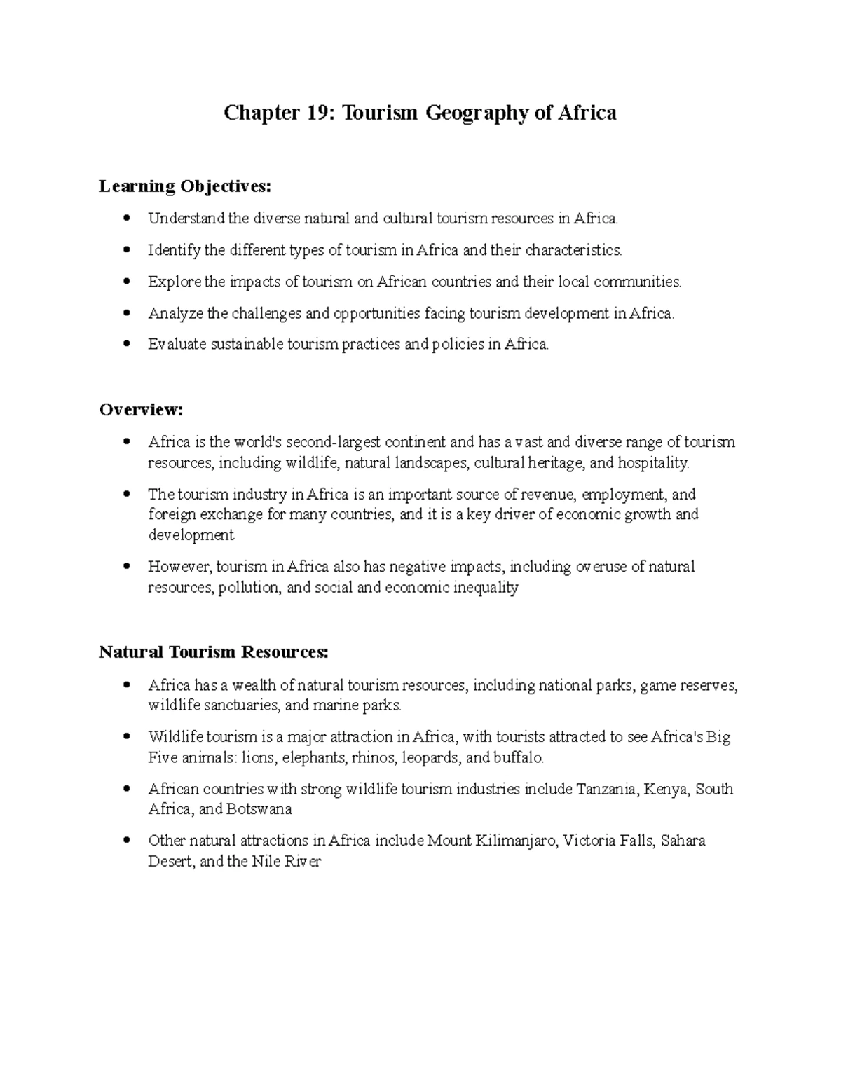 Chapter 7 - TESM - Summarized Notes from textbook - Chapter 7: An ...