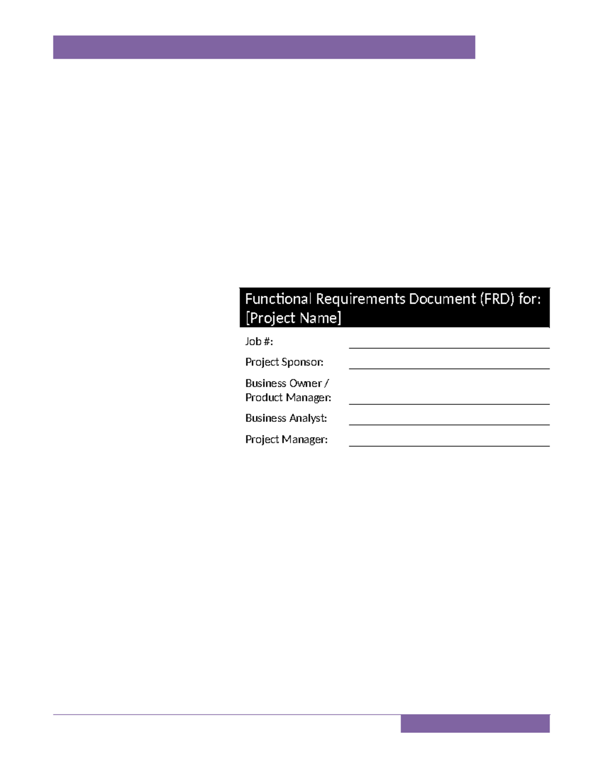 FRD-AIR-Miles-New-Promotion-Project-Requirements-Approval - Studocu