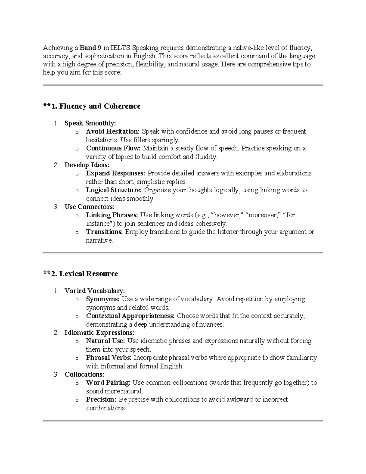 Achieving Band 9 in IELTS Speaking: Comprehensive Preparation Tips ...