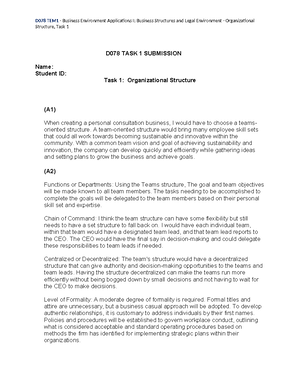 QHT1 Task 1 - passed - Task 1 1) The first cost to consider in quality ...
