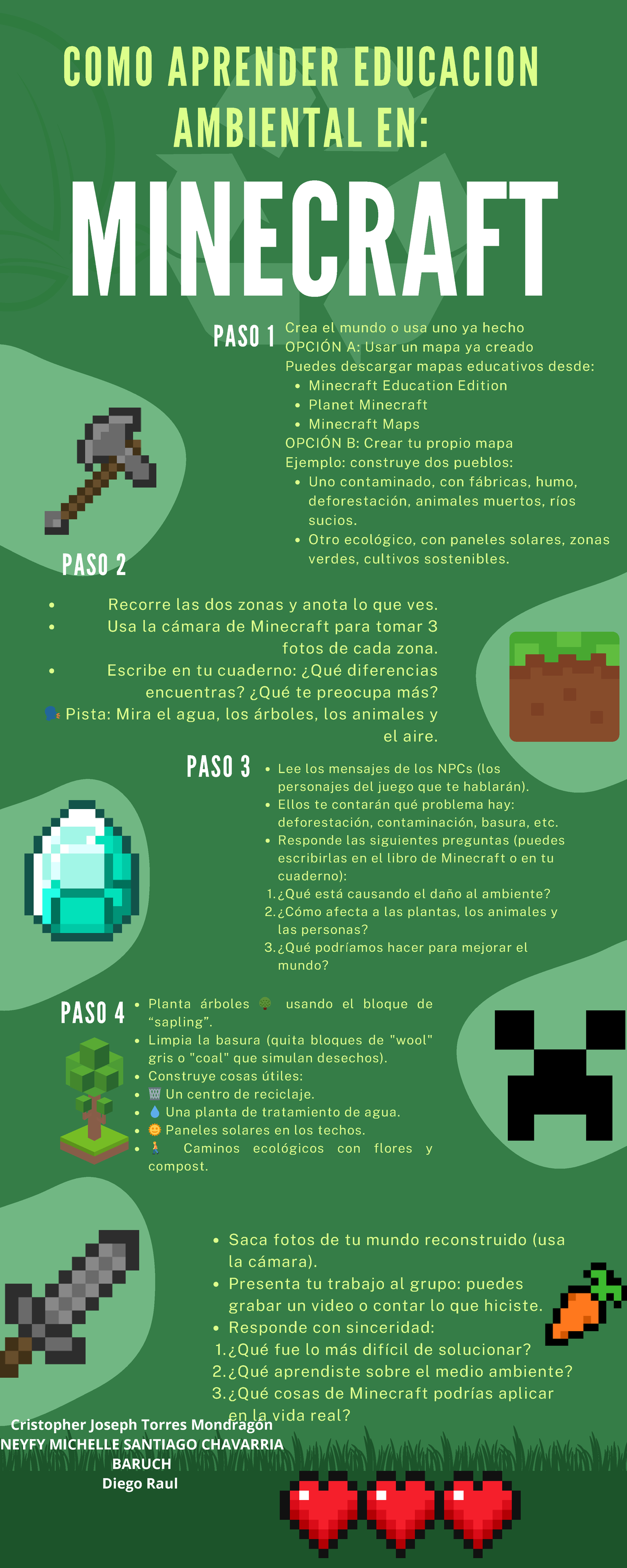 COMO APRENDER EDUCACION AMBIENTAL EN MINECRAFT: Guía Paso a Paso - Studocu