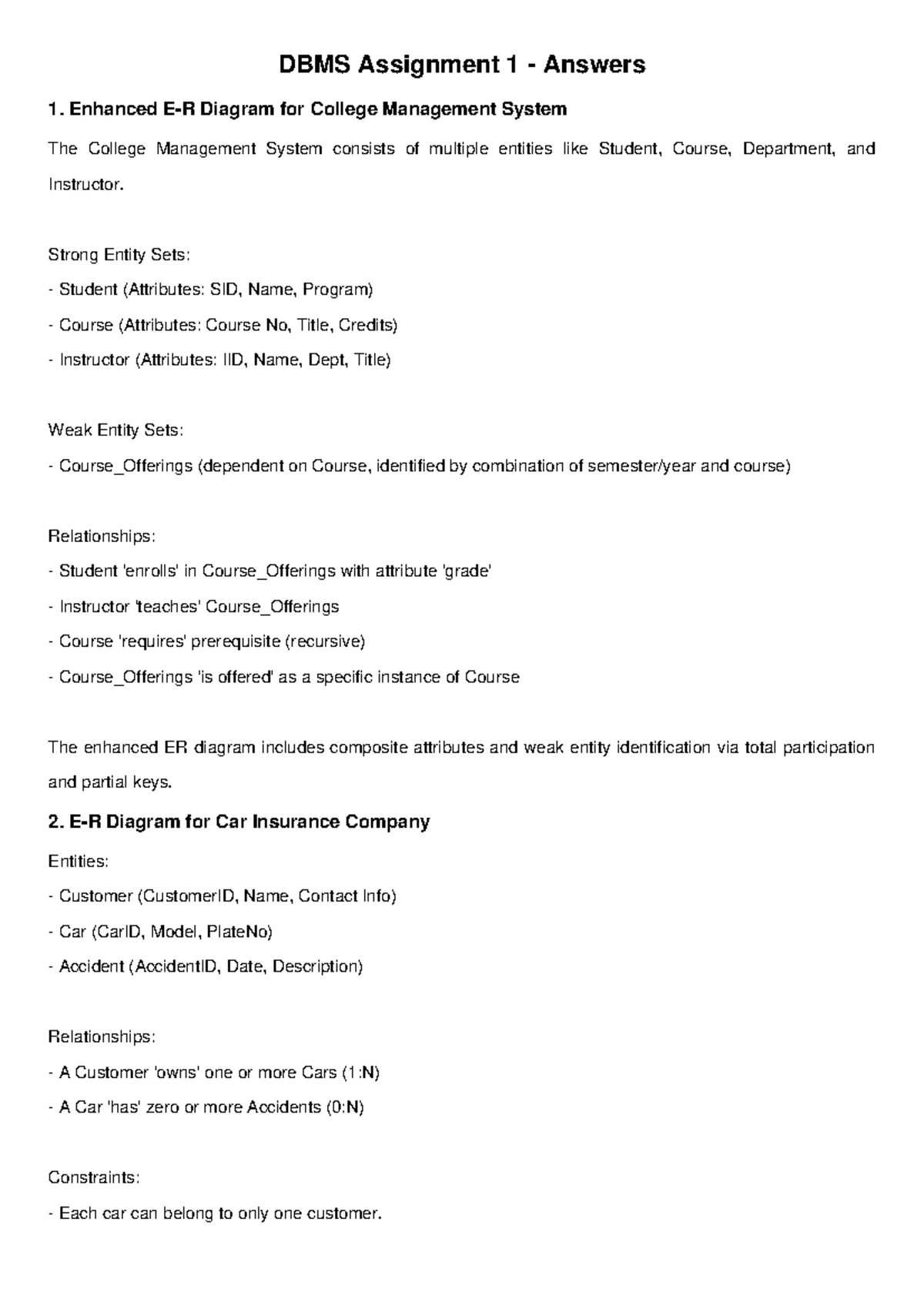 Programming in C: Model Answer Paper for 22218 2018 Summer Exam - Studocu