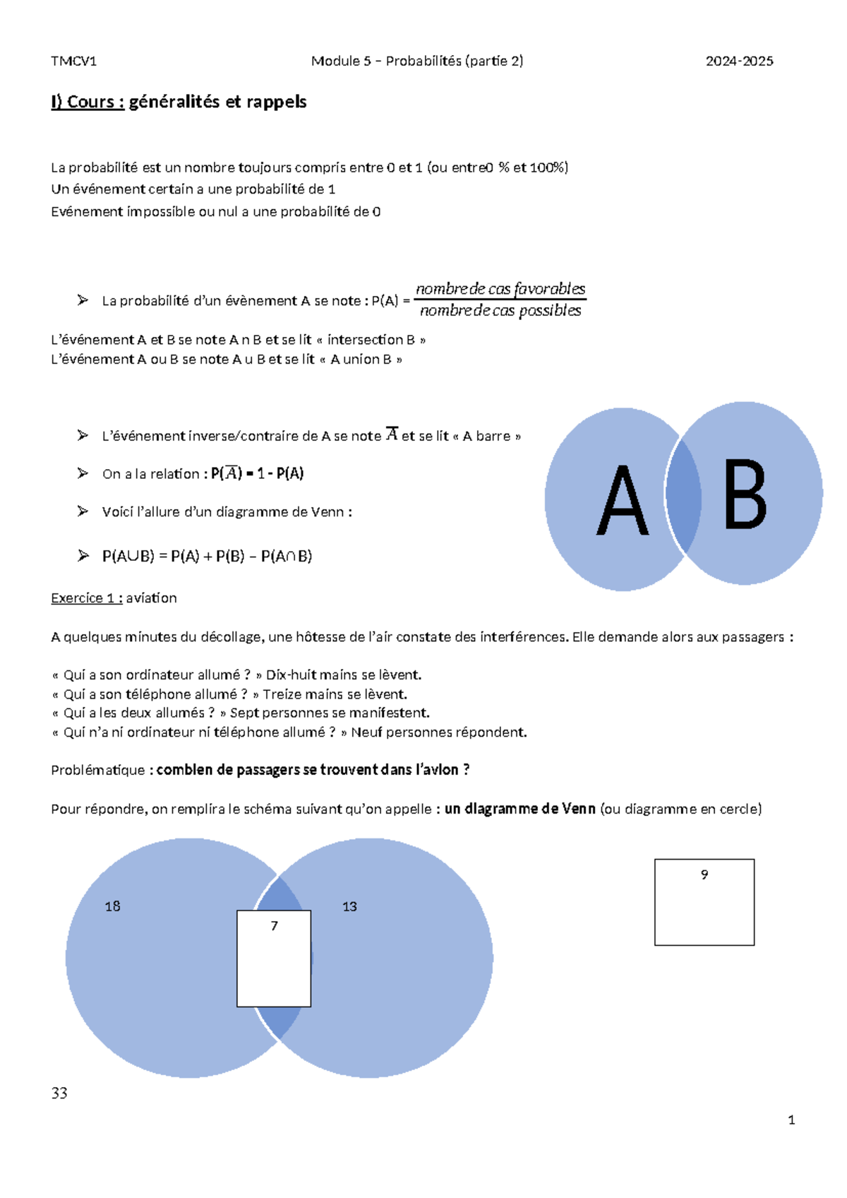Exercices Terminale STD2A - Statistiques  Deux Variables - Studocu