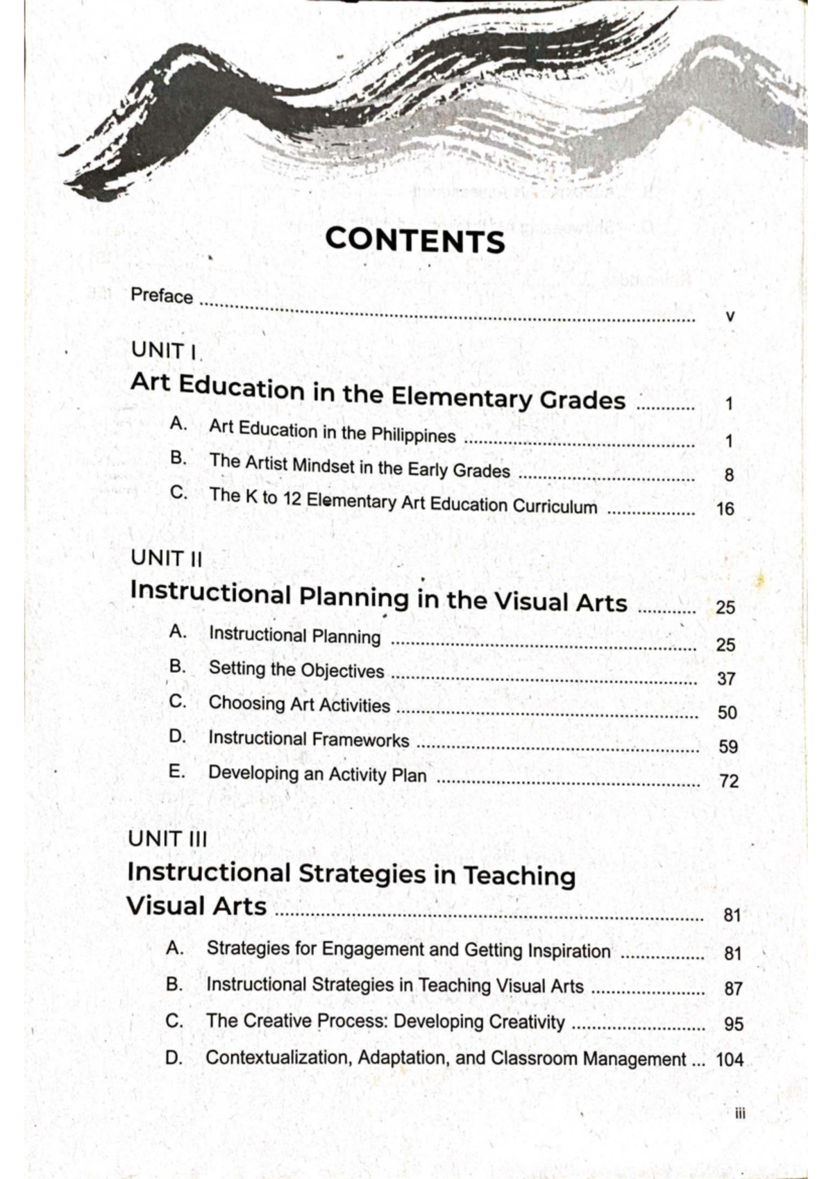 A Course Module on Teaching Visual Arts in Elementary Grades - Studocu