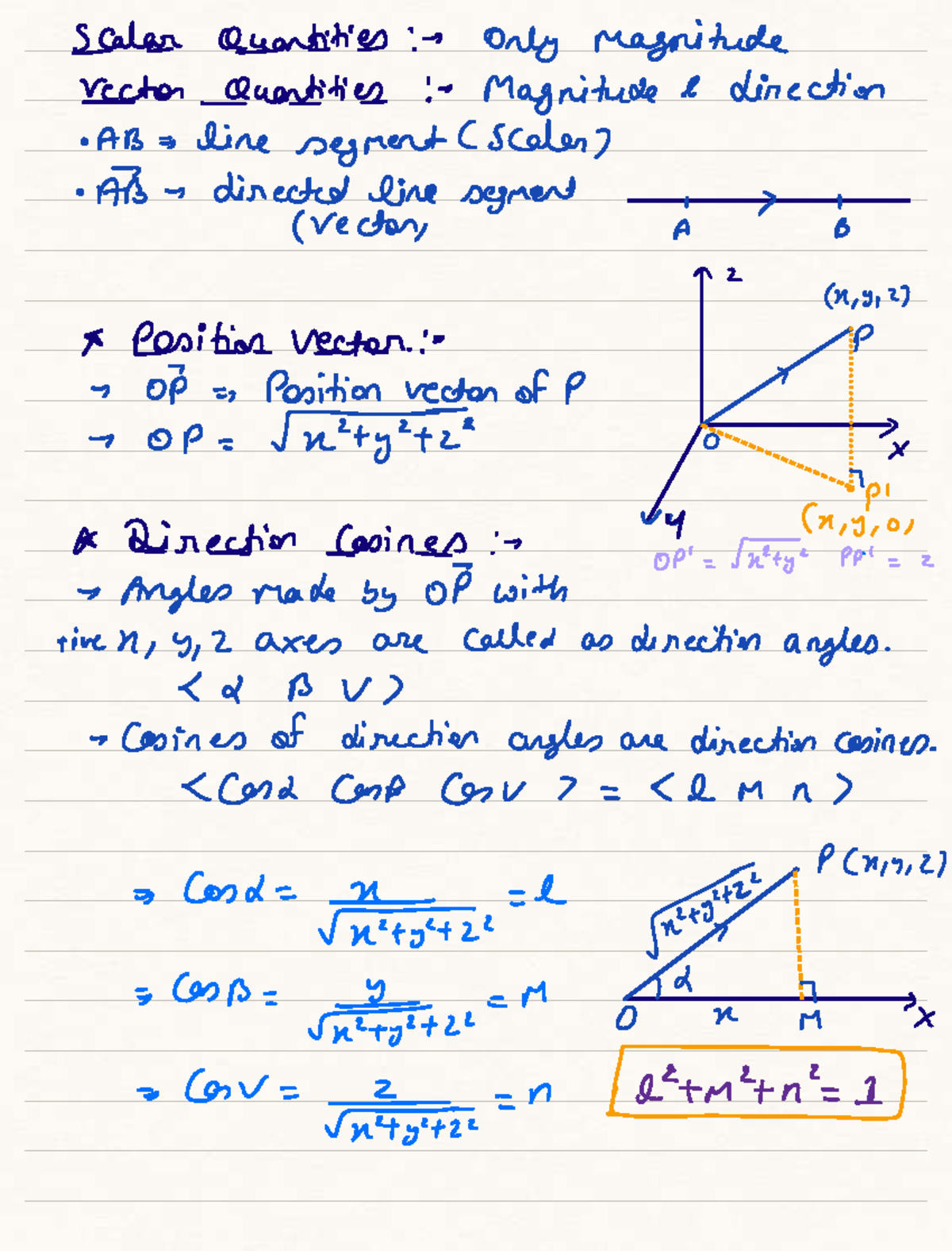 Vectors: Magnitude, Direction, and Properties - MATH 101 Lecture Notes ...